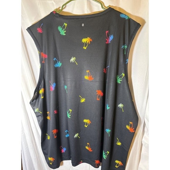 Ideology Mens Palm Trees Performance Active Tank Top, Size 3XLB, NWT - Picture 3 of 4